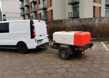 Sprężarka śrubowa DOOSAN 3,1 m3/min kompresor spalinow7 zarejestrowany