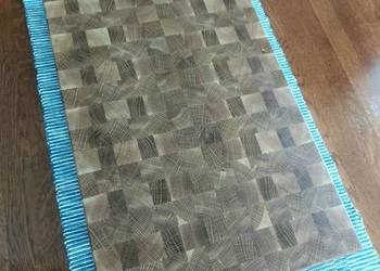 Dębowa deska typu end grain (sztorcowa)