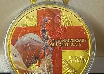 1 DOLAR 2003 25.ROCZNICA PONTYFIKATU JAN PAWEŁ II 1 Oz SREBRO