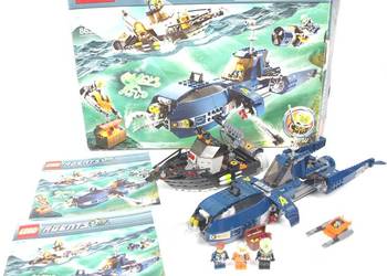 Zestaw LEGO Agents 8636 Mission 7 Deep Sea Quest *niekompletny