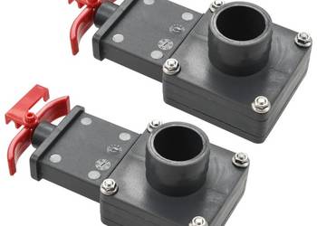 vidaXL Zasuwowy zawór basenowy, 2 szt., 1,5"(SKU:91746)