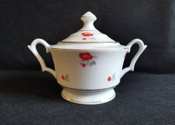 Stara porcelana Giesche cukierniczka Łucja Maki Art Deco 1930