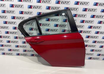 BMW F20 DRZWI PRAWY TYŁ TYLNE A61 KARMESINROT KOMPLETNE