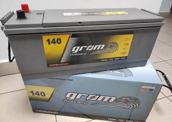 Akumulator GROM Premium 140Ah 900A EN LEWY PLUS