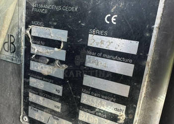 Manitou 732 735 741 120 2004 rok Teleskop Kompletny z Karetką Wysięgnik Hy…