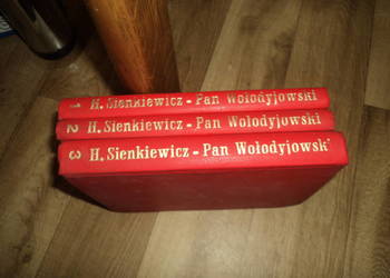 H. Sienkiewicz Pan Wołodyjowski 1-3 komplet twarda 1950r.