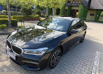 BMW Seria 7 740e iPerformance hybryda 258KM 2018r Stan perfekcyjny!