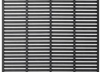 vidaXL Ogrodzenie żaluzjowe, WPC, 180x180 cm(SKU:318107)