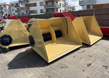 Szufla do siekania FK MACHINERY 2,4 m rozdrabniacz do buraków, ziemniaków