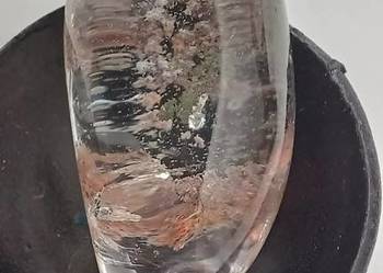 Kolekcjonerski naturalny kwarc fantomowy jasny a#48 29x13mm