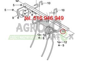 445067 PALEC ZAGARNIAJĄCY PODWÓJNY RD VADERDSTAD