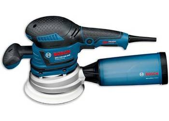 Bosch Gex 125-150 ave +box szlifierka mimośrodowo - oscylacyjna