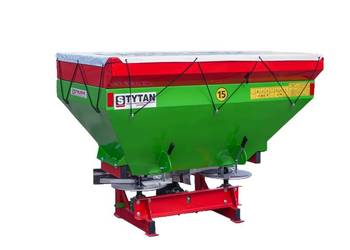Rozsiewacz nawozów dwutarczowy siewnik rozsiewacz