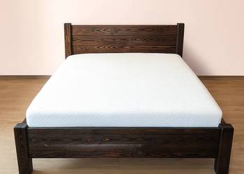 Nowe postarzane szczotkowane łóżko 140x200