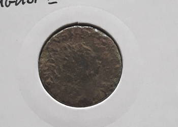 Grosz koronny August III Sas 1755 r. men Wrocław