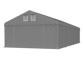 8x12x2m Namiot Handlowy STANDARD Szary Wyprzedaż outlet magazyn Tanio