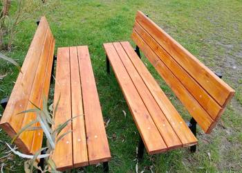 Ławka parkowa ogrodowa. Zimowa cena