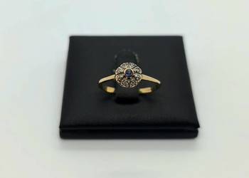 Złoty pierścionek próby 585 - 1,67g (Rozmiar 16)