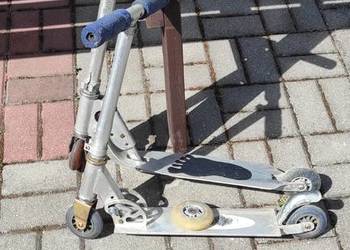 Dwie aluminiowe hulajnogi!