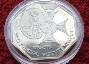 MONETA 50000 ZŁ ORDER VIRTUTI MILITARI 1992 ROK !!! POLSKA