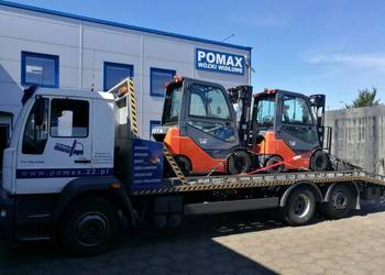 Wynajem wypożyczalnia wózków widłowych Poznań Piła Wielkopolska POMAX