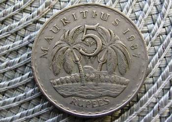 Mauritius 5 Rupi 1987r