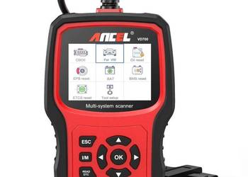 Profesjonalny skaner tester ANCEL VD700 VW AUDI SEAT SKODA j. Polski
