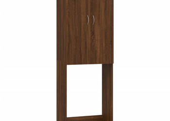 Szafka na pralkę brązowy dąb 64x255x190 cm WM-813193