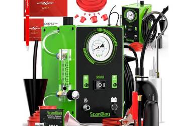 SCANDIAG S 500 Generator Dymu Tester Szczelności EVAP 12V Adaptery F.vat