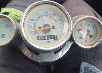 Zegar motocyklowy licznik prędkościomierza