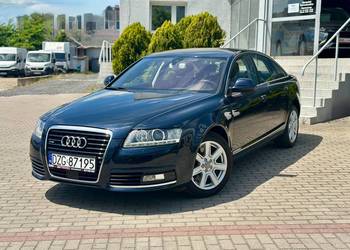 AUDI A6  3.0 Benzyna 290 KM • Automat • Skóra • Zadbany