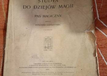 (15) Studya do dziejów magii I. Pas magiczny Ryszard Ganszyniec (15) Studya do dziejów magii I. Pas magiczny Ryszard Ganszyniec