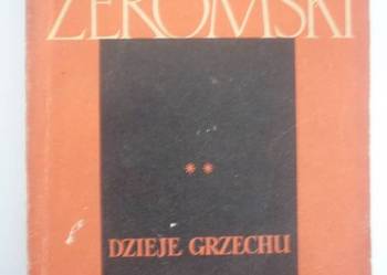 DZIEJE GRZECHU - ŻEROMSKI STEFAN