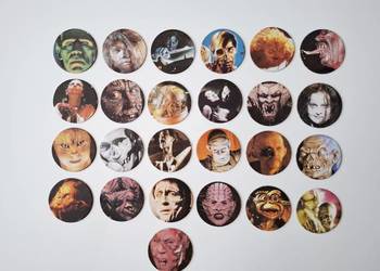 Kolekcja kultowe żetony lata 90. Seria Horror Caps Leaf 25/28