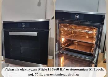Piekarnik Miele H 6860 BP M Touch, poj. 76 L, pieczeniomierz, piroliza