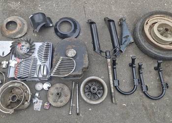 Części wfm osa m50 m52 wentylator obudowa osłona silnika blacha piasta krat