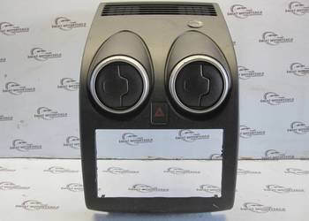 QASHQAI I J10 10r kratki nawiewu ramka radia 10381A77100