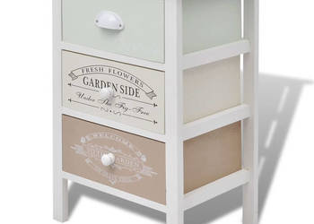 Szafka francuska z 3 szufladami drewniana WM-242876