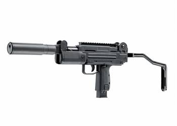 Pistolet maszynowy wiatrówka IWI Mini Uzi 4,5 mm sprężnowy