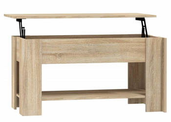 Stolik kawowy dąb sonoma 101x49x52 cm materiał drewnopochodny WM-809704