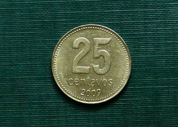 ARGENTYNA - 25 centavo, 2009r.