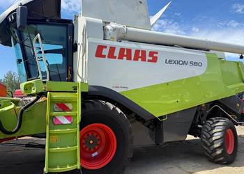 Kombajn zbożowy Claas Lexion 580 heder V750
