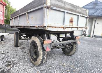 Przyczepa Wywrotka 3 -Strony D-47 Autosan Nadstawki Transport