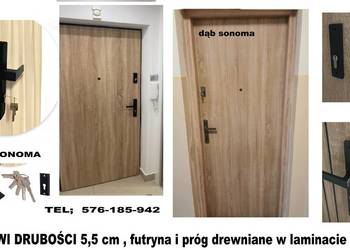 Drzwi zewnętrzne drewniane i metalowe antywłamaniowe ocieplone