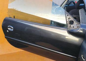 PEUGEOT 206CC CABRIO DRZWI  PRAWE KOMPLETNIE CZARNE KOLOR EXL