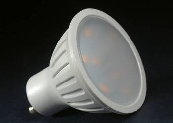 JAK 35W - Żarówka diodowa 12 SMD 5W GU10 LED DE-ELCO ledowa barwa ciepła