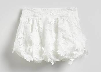 Reserved spódnica bombka z kwiatami 3D 36 S