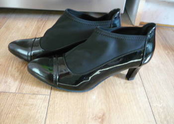 Botki Lycra czarne Botki Lycra czarne