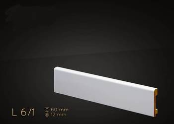 PRESTIGE DECOR Listwa przypodłogowa HDF 60x12mm
