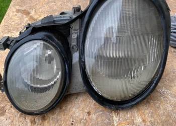 Reflektor Lampa Lewa Przód Xenon Mercedes CLK W208 Cabrio Coupe uszkodzona